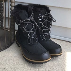 JBU fur booties size 8.5
